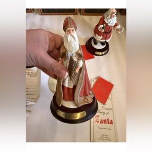 DUNCAN ROYALE  HISTORY OF SANTA CLAUS "St.NICHOLAS" COLLECTORS 2nd EDITION USA